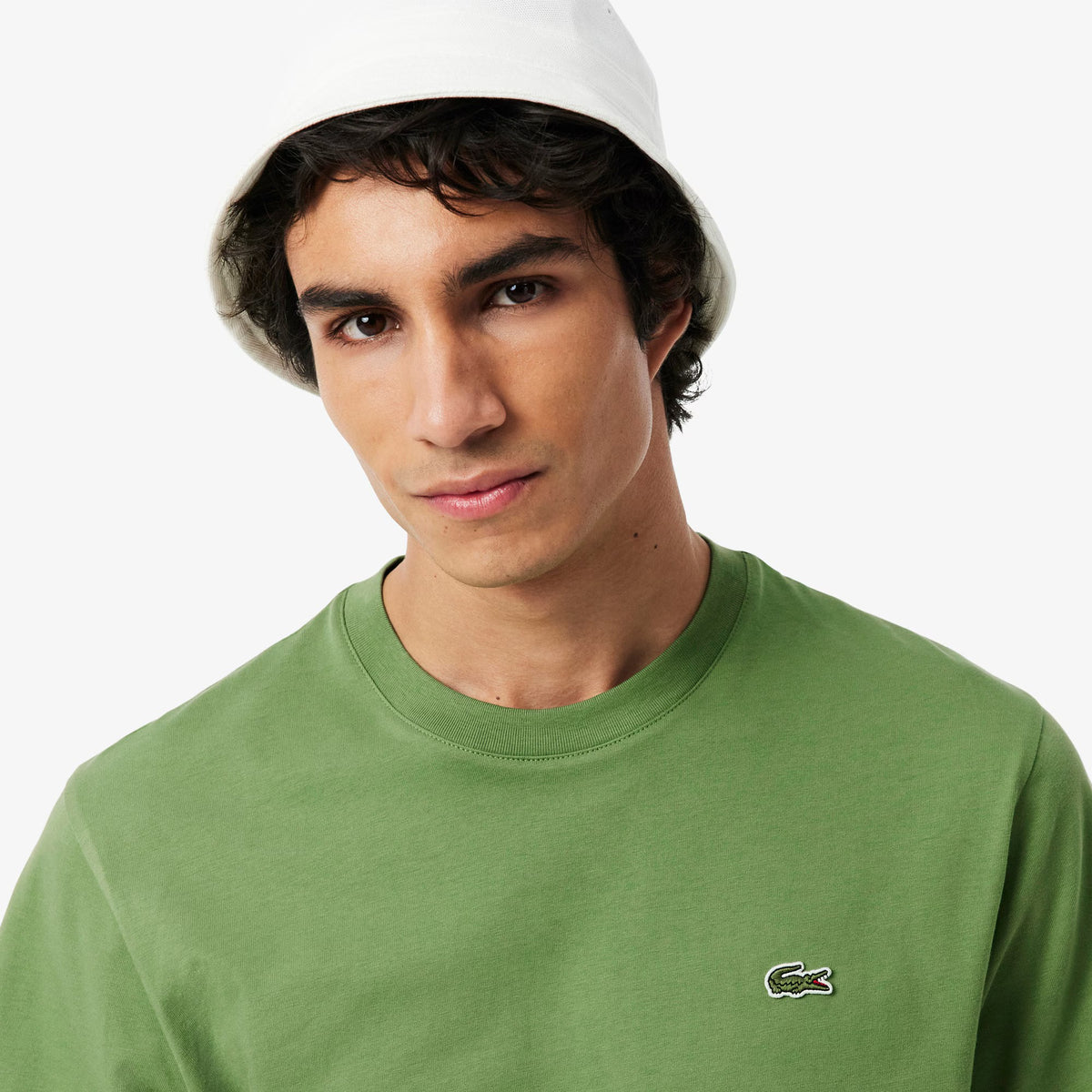 T-shirt in cotone TH7318 02M LACOSTE 