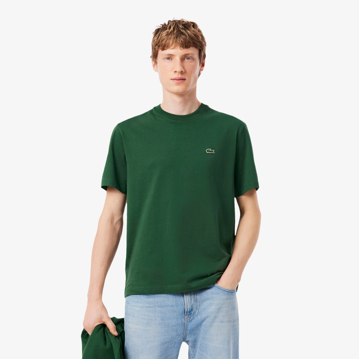 T-shirt in cotone TH7318 132 LACOSTE 