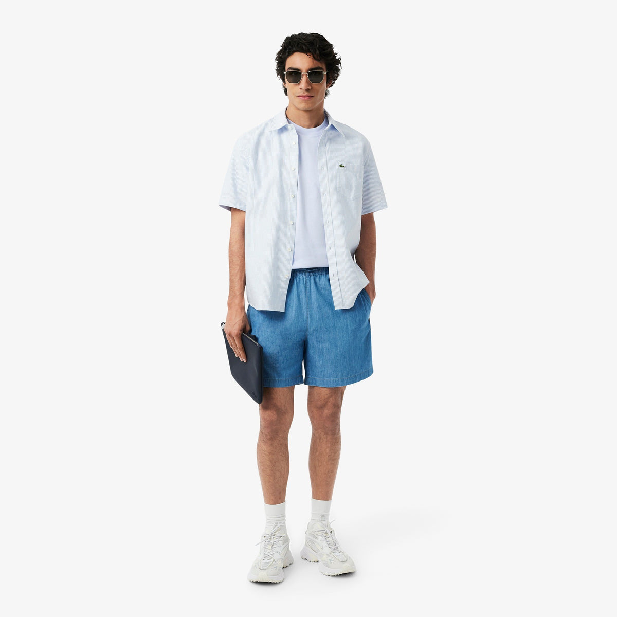 T-shirt in cotone TH7318 J2G LACOSTE 