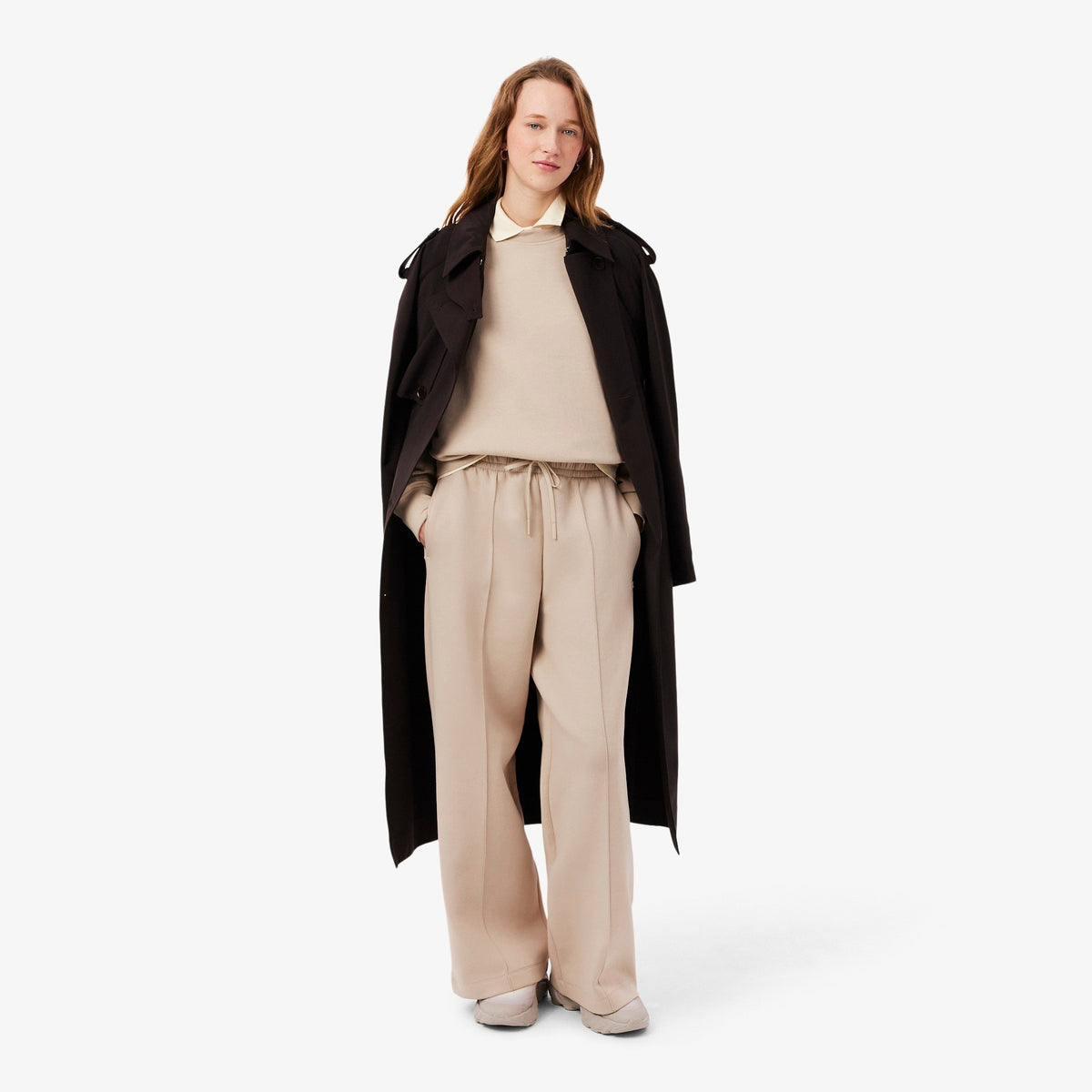 Pantaloni della tuta in jersey wide fit XF0041 X6F LACOSTE 