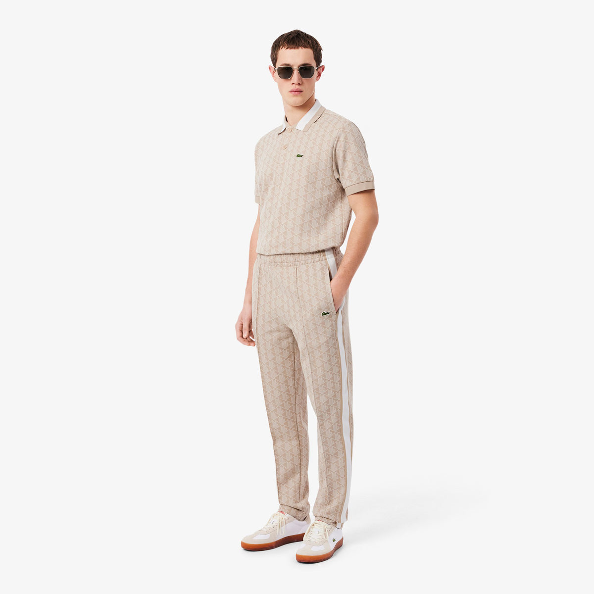 Pantaloni della tuta in con monogramma Paris XH1440 8GI LACOSTE 
