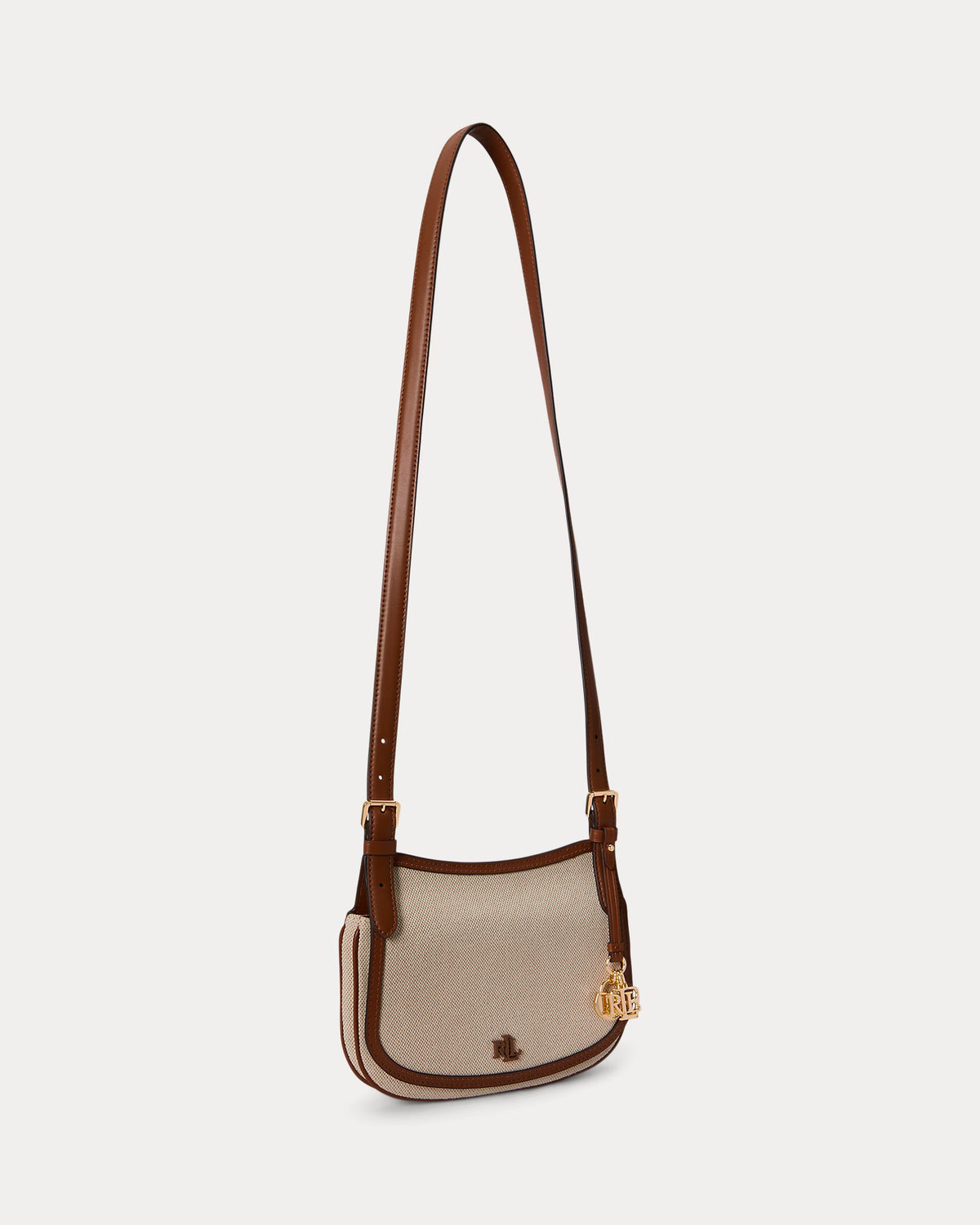 Borsa a tracolla Marcy media in tela 431P10512 001 LAUREN ACCESSORIES 