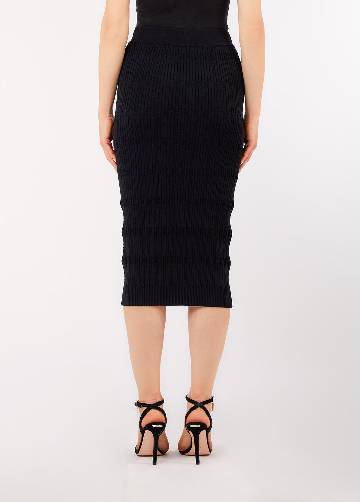 Longuette in maglia CA6218MS55N 22222 LIU JO BLACK 