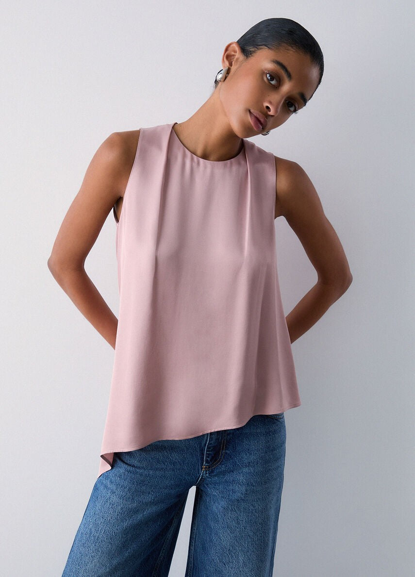 Top in raso con fiocco CA6253T2571 P9645 LIU JO BLACK 