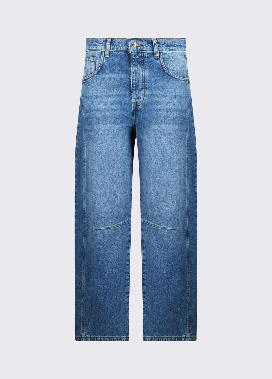 Jeans balloon a vita bassa UA6113D4854 78976 LIU JO BLUE DENIM 