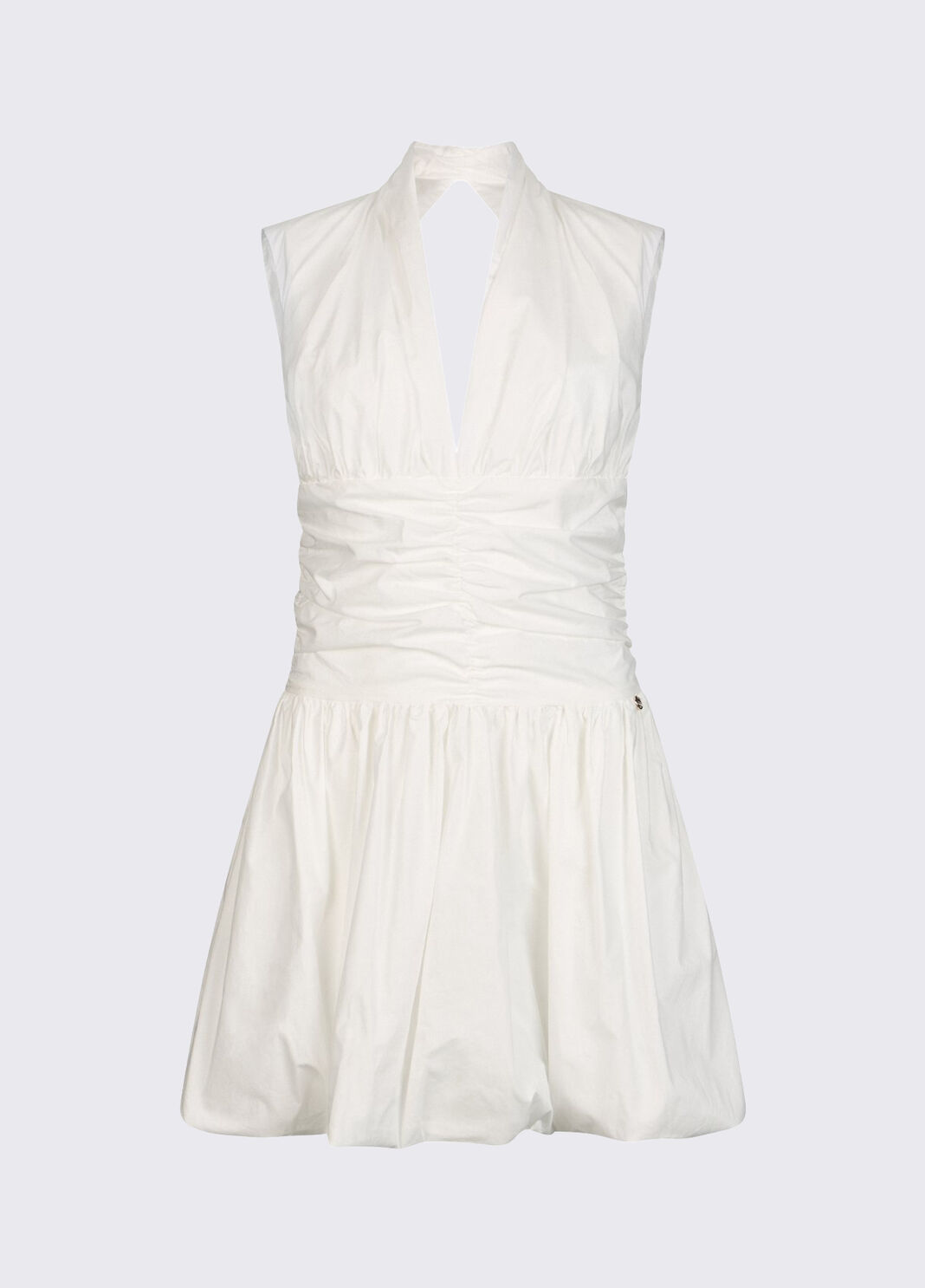 Abito corto con cut-out WA6241T4853 10701 LIU JO WHITE1 