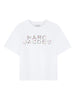 T-shirt decorata con logo