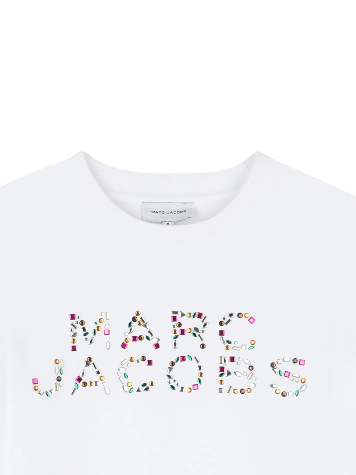 T-shirt decorata con logo W60746 10PA MARC JACOBS 