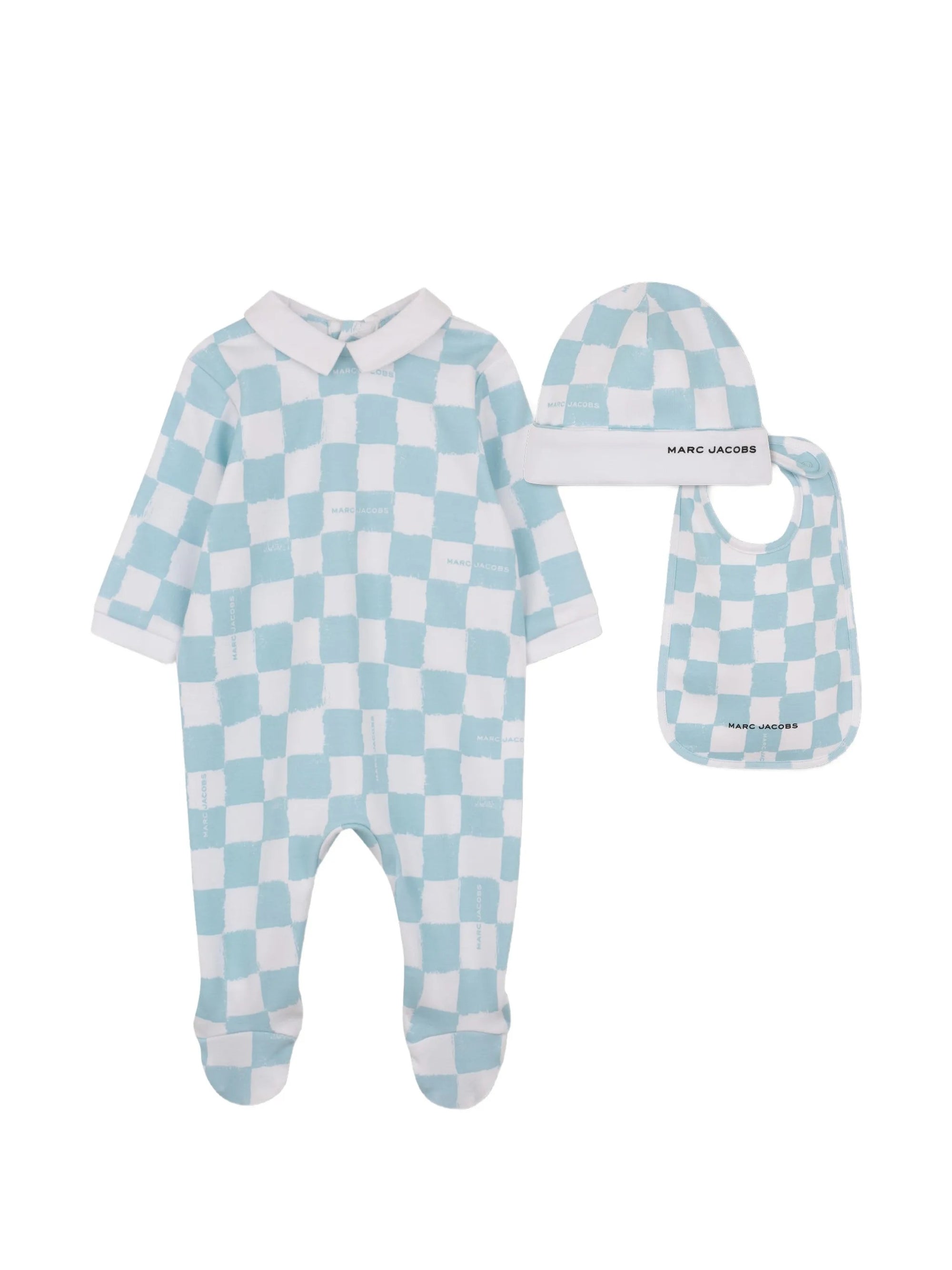 Set pigiama con colletto e motivo a quadri W60814 77B MARC JACOBS 