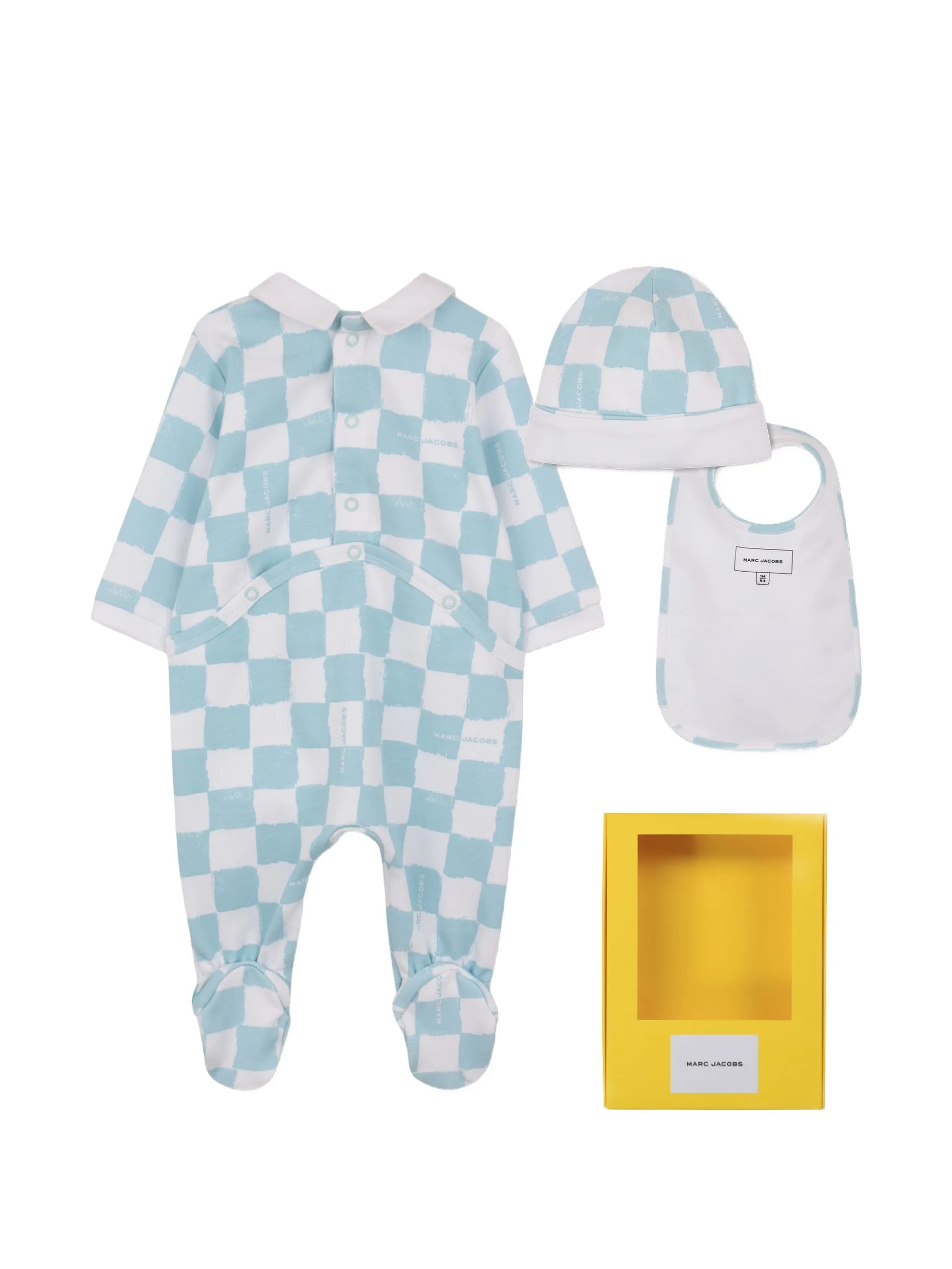 Set pigiama con colletto e motivo a quadri W60814 77B MARC JACOBS 