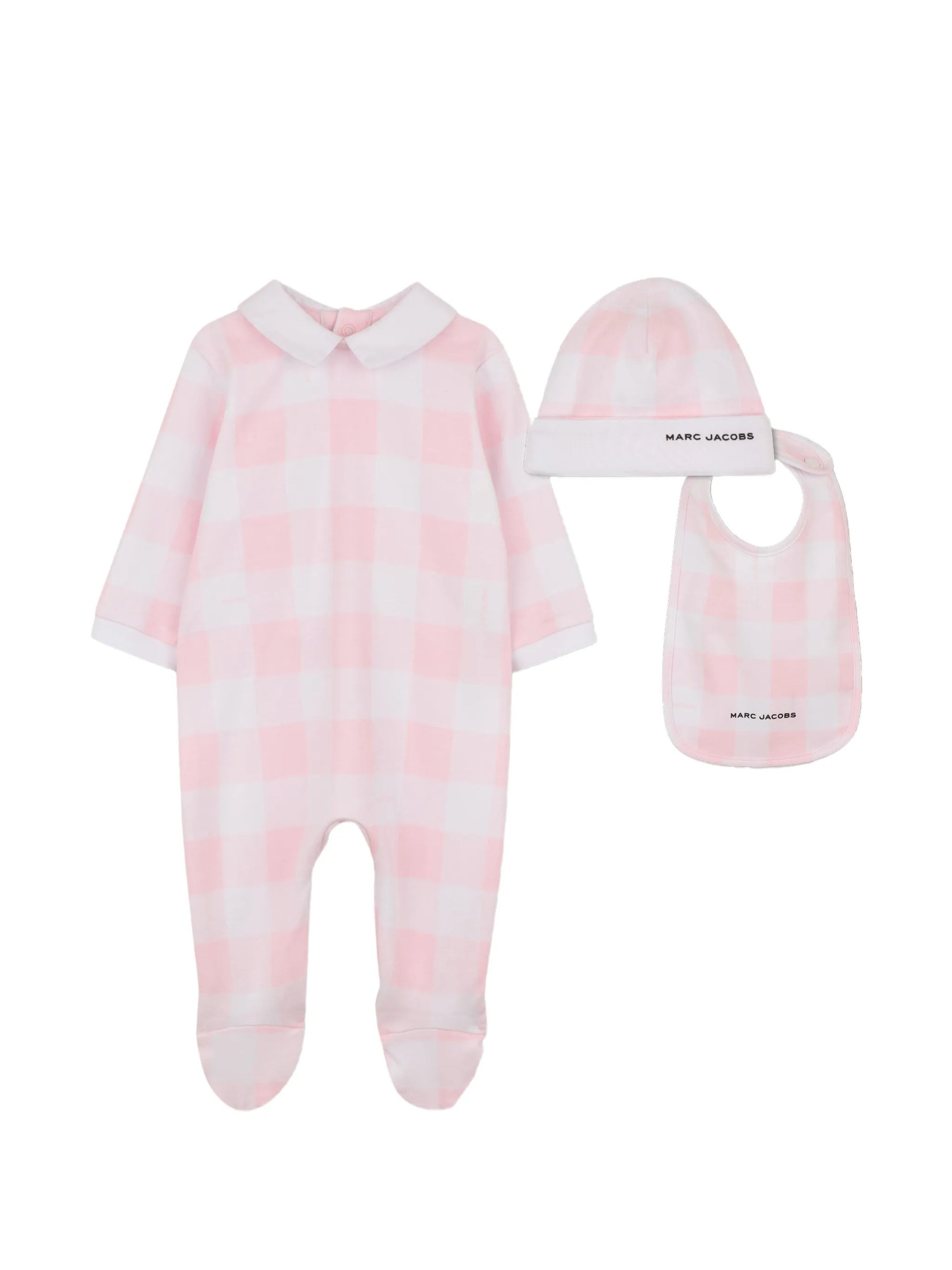 Set pigiama con colletto e motivo a quadri W60814A 475 MARC JACOBS 