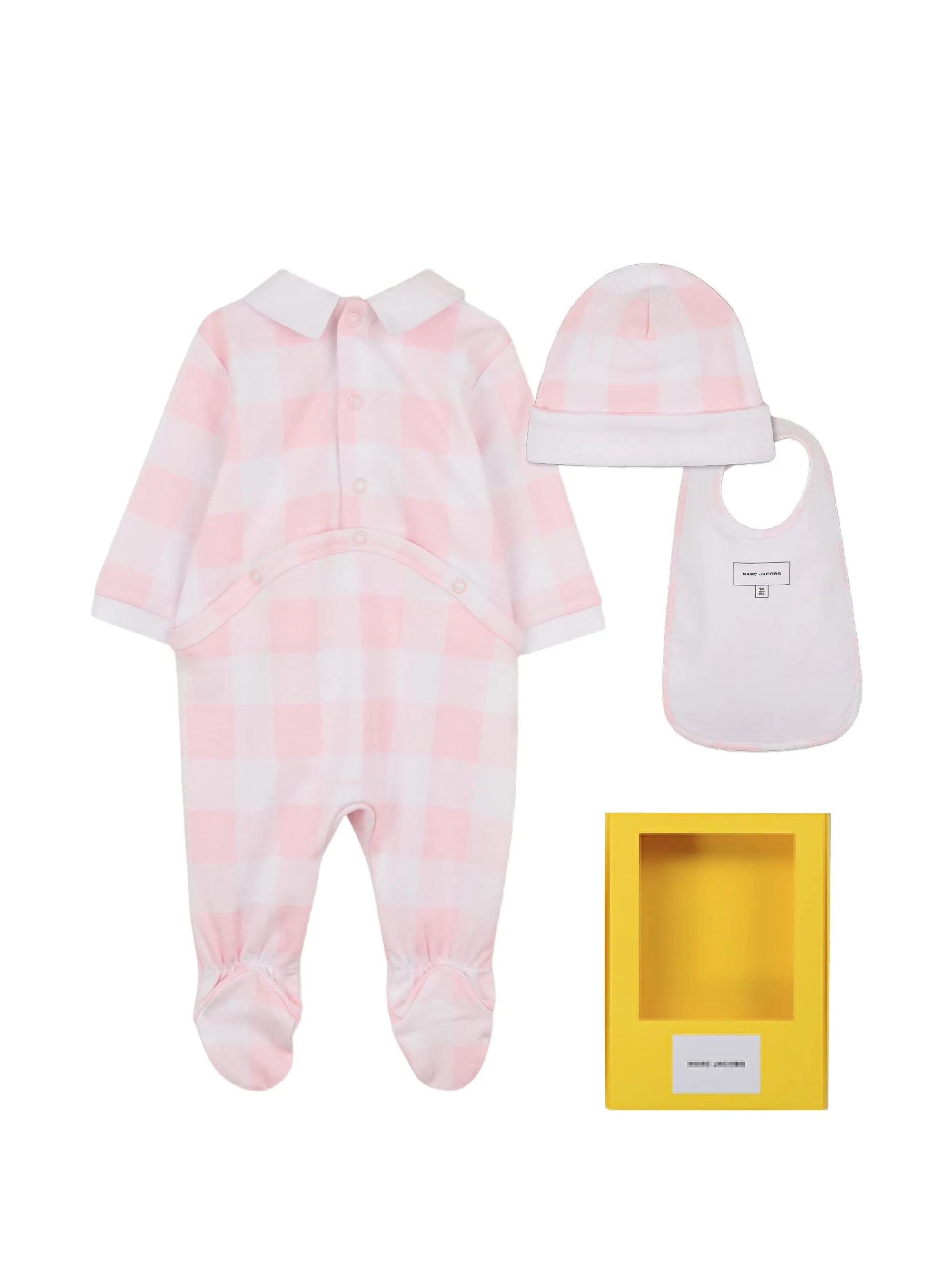 Set pigiama con colletto e motivo a quadri W60814A 475 MARC JACOBS 