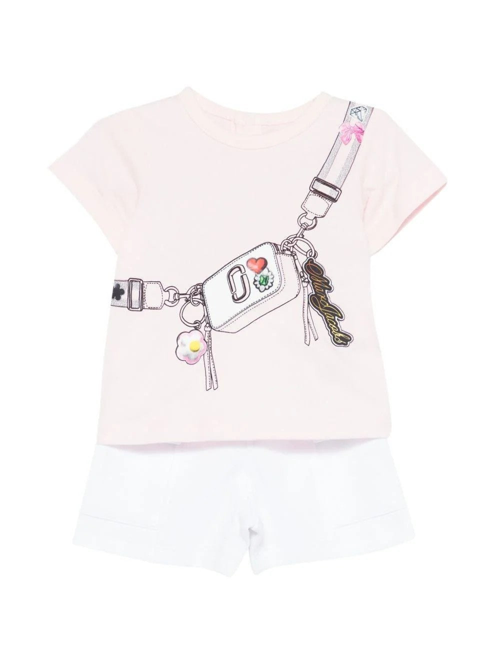 Completo con pataloncini bianchi W60816A 475 MARC JACOBS 
