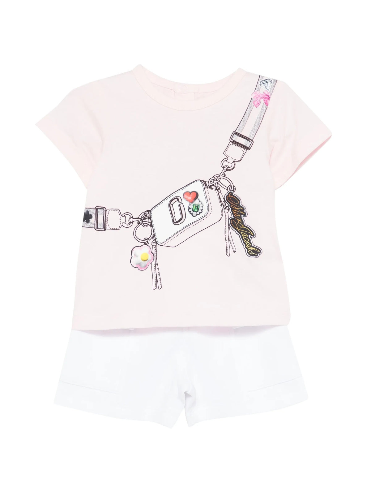 Completo com pantaloncini bianchi W60816A 475A MARC JACOBS 