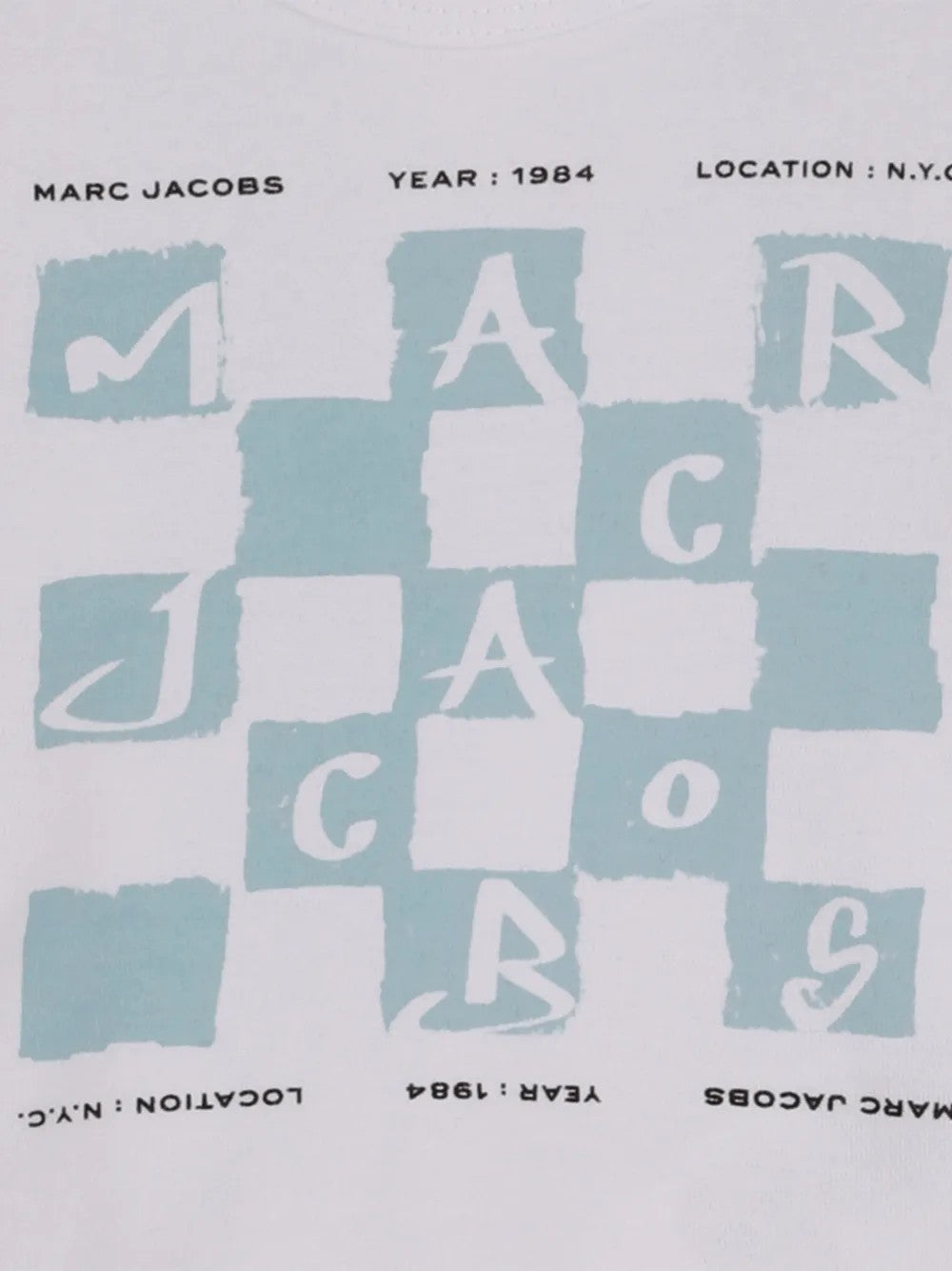 T-shirt con pantaloncini e stampa grafica W60817 N48 MARC JACOBS 