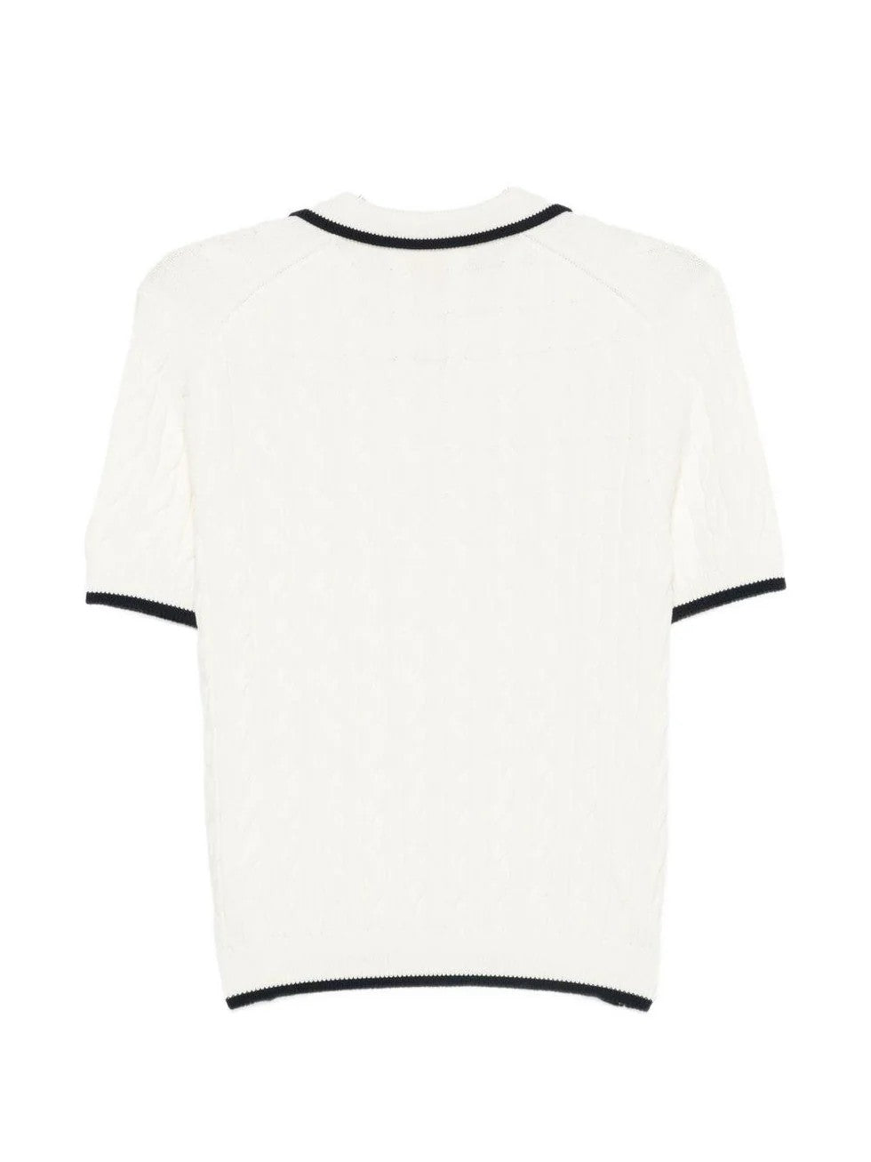 Polo con bordi a contrasto AYS0001 00100L MC2 SAINT BARTH 