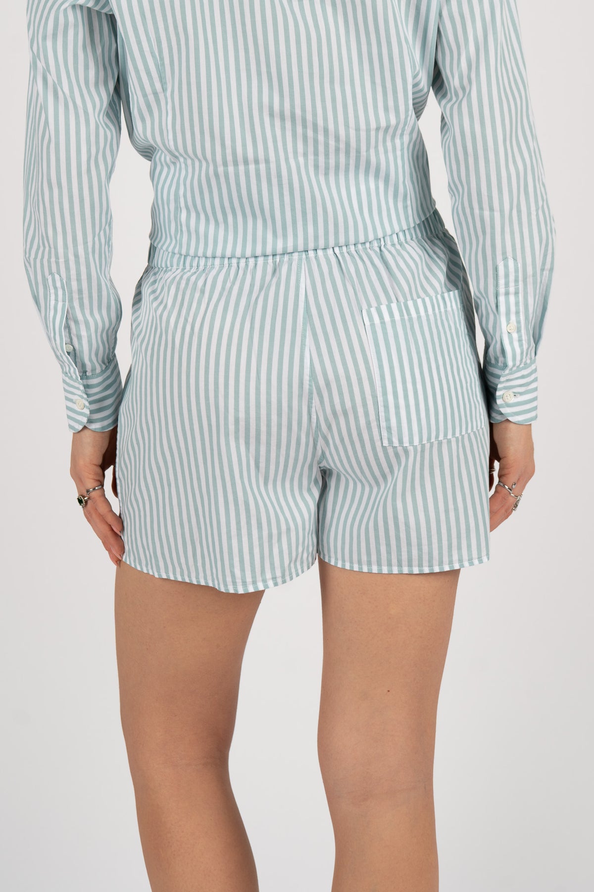 Shorts con motivo a righe BXY002 00722L MC2 SAINT BARTH 