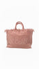 Borsa Colette in canvas con patch