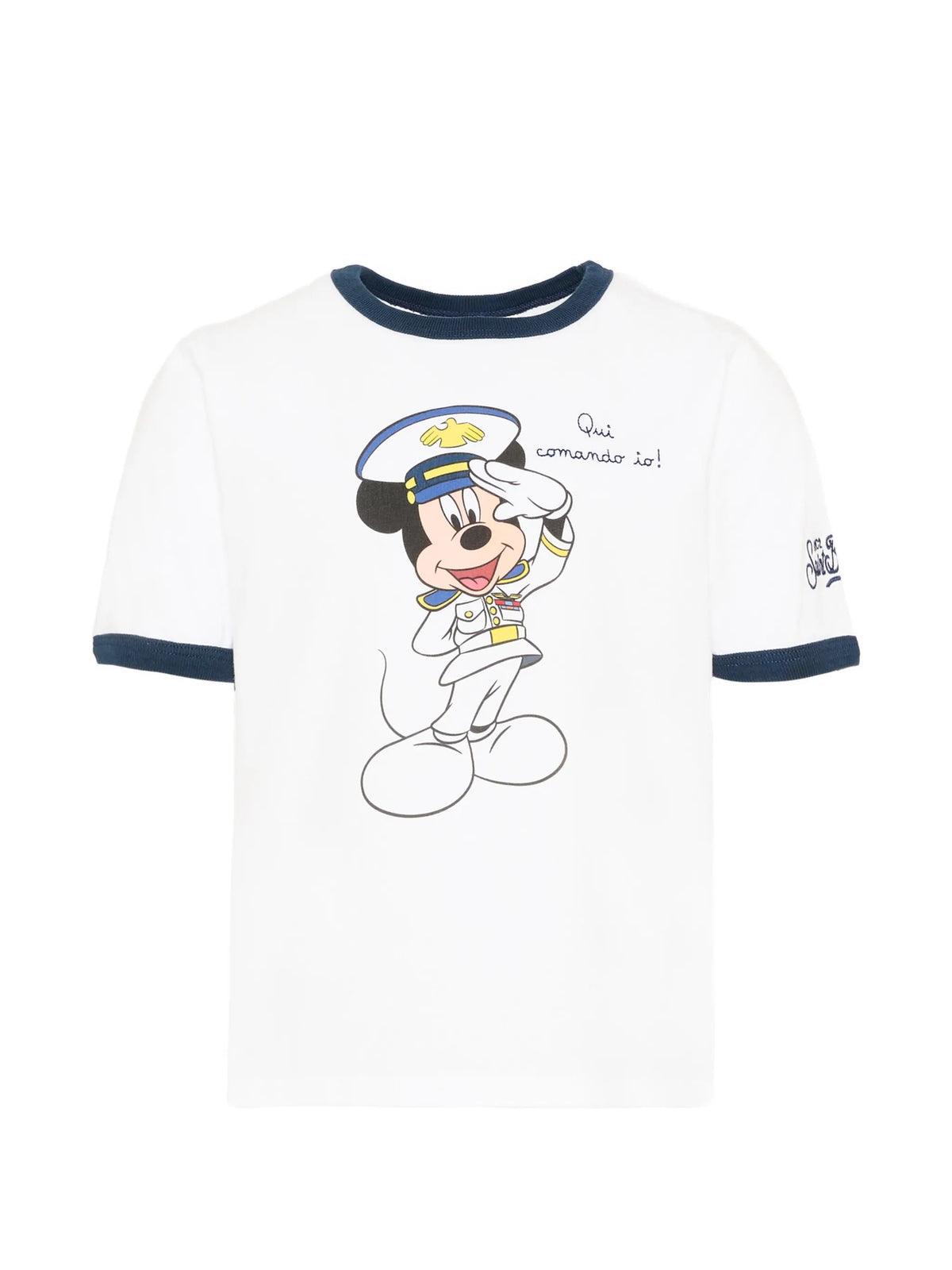 T-shirt con stampa Mickey Mouse DENA001 01064L MC2 SAINT BARTH 