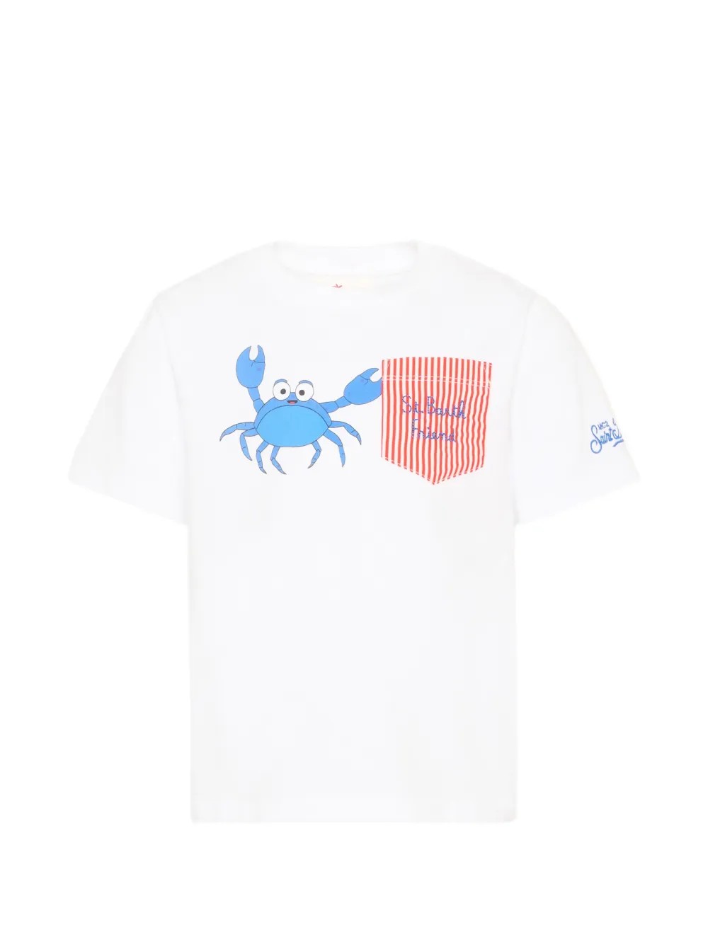 Eddy crab-print pocket T-shirt EDD0001 01945L MC2 SAINT BARTH 
