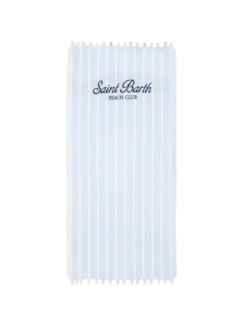 Telo mare a righe con frange FOUL002 00937L MC2 SAINT BARTH 