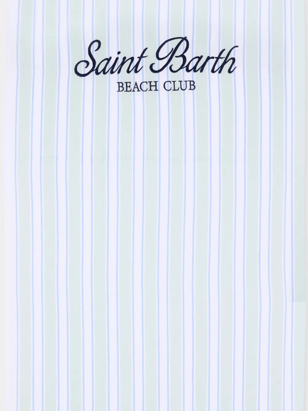 Telo mare a righe con frange FOUL002 00937L MC2 SAINT BARTH 