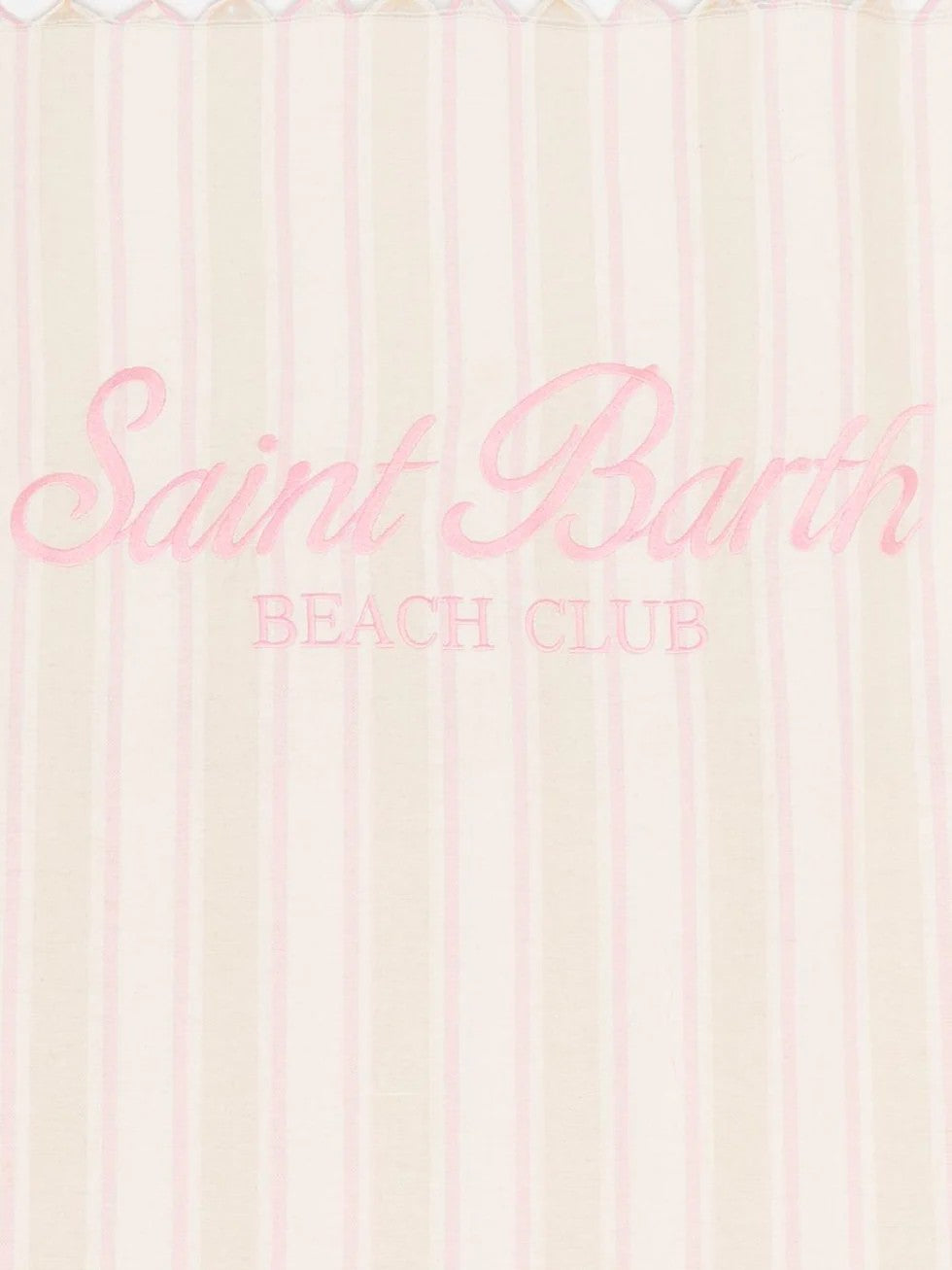 Telo mare con motivo a righe FOUL002W 02596L MC2 SAINT BARTH 