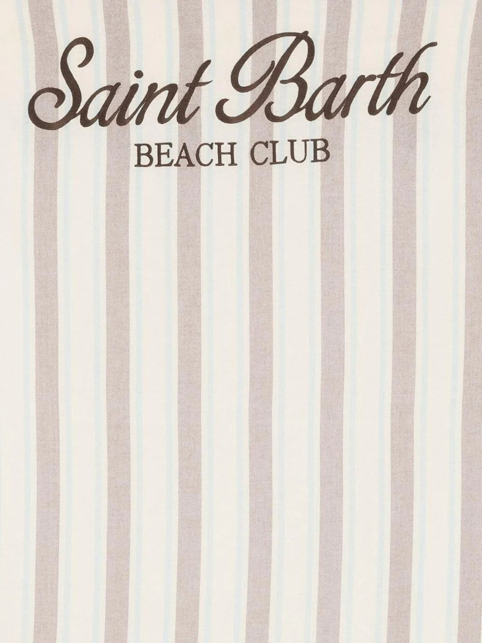 Telo mare con motivo a righe FOUL002W 02597L MC2 SAINT BARTH 