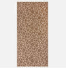 Jacquard cotton Foutas beach towel with animal print