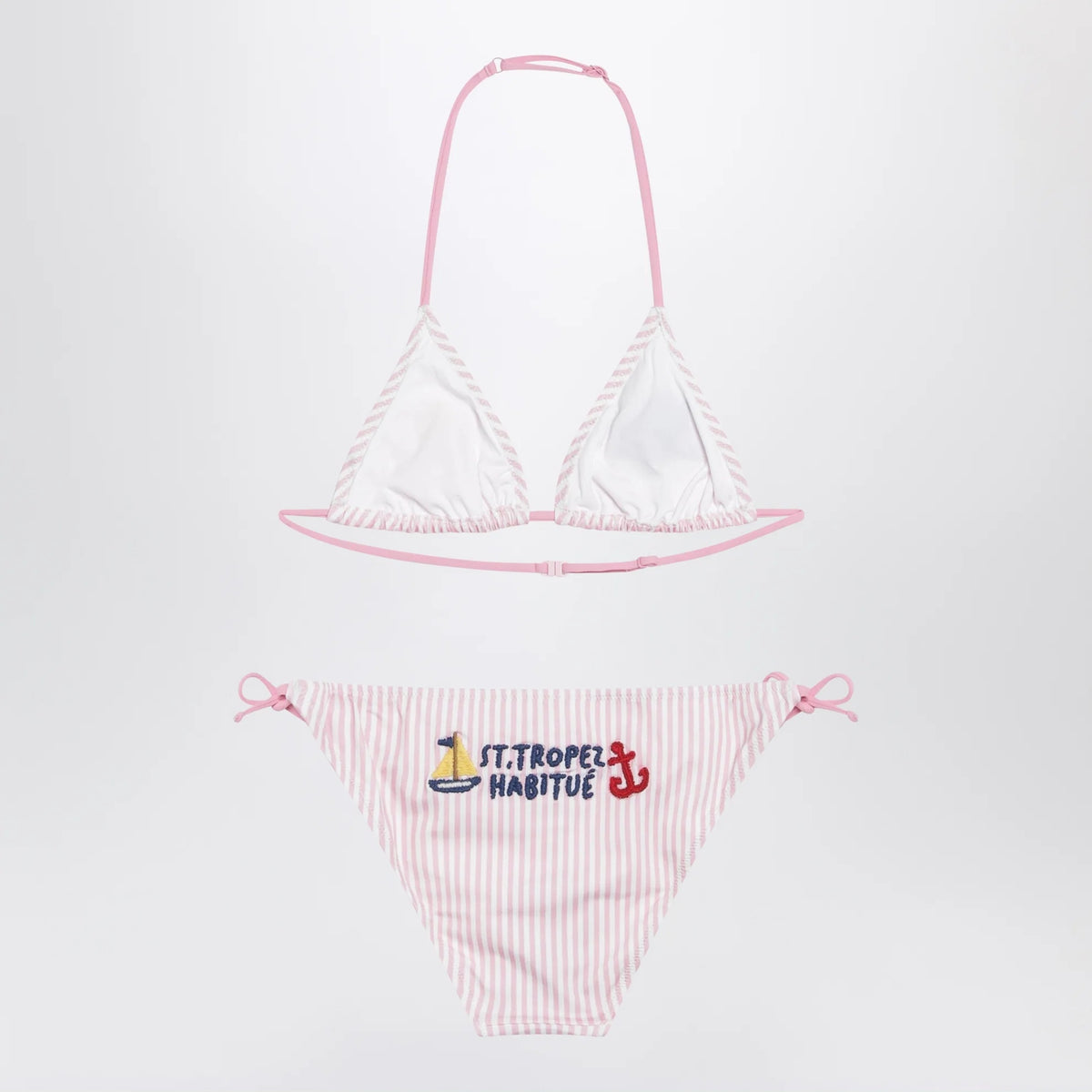 Bikini due pezzi con motivo a righe HOL0001 03252L MC2 SAINT BARTH 