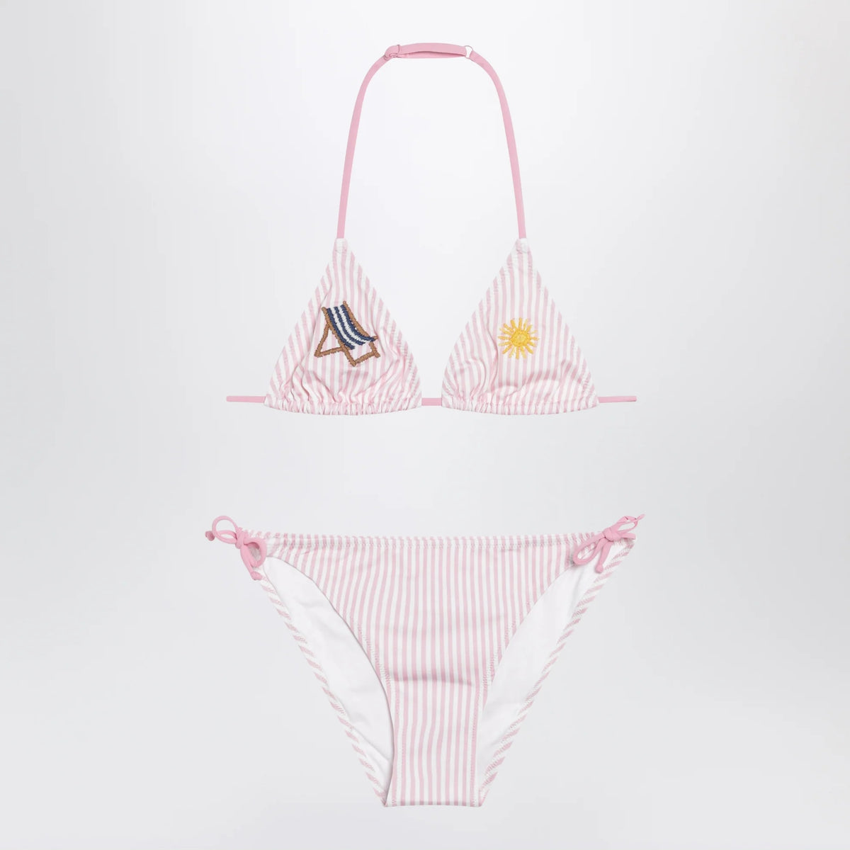 Bikini due pezzi con motivo a righe HOL0001 03252L MC2 SAINT BARTH 