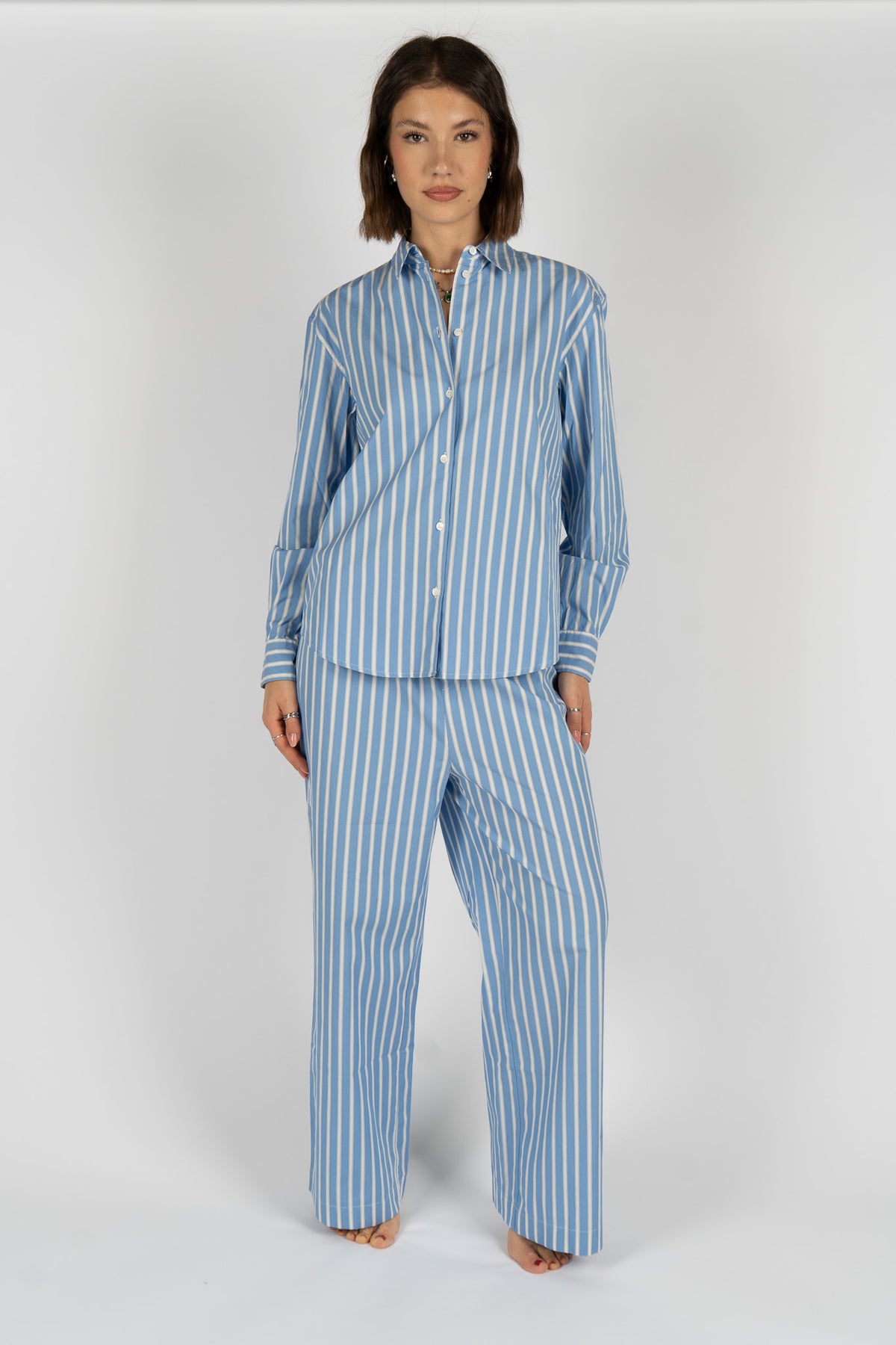 Camicia Meredith con ricamo MDH001 01082L MC2 SAINT BARTH 