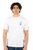 T-shirt Portofino ricamo Ombrelloni e rigatoni