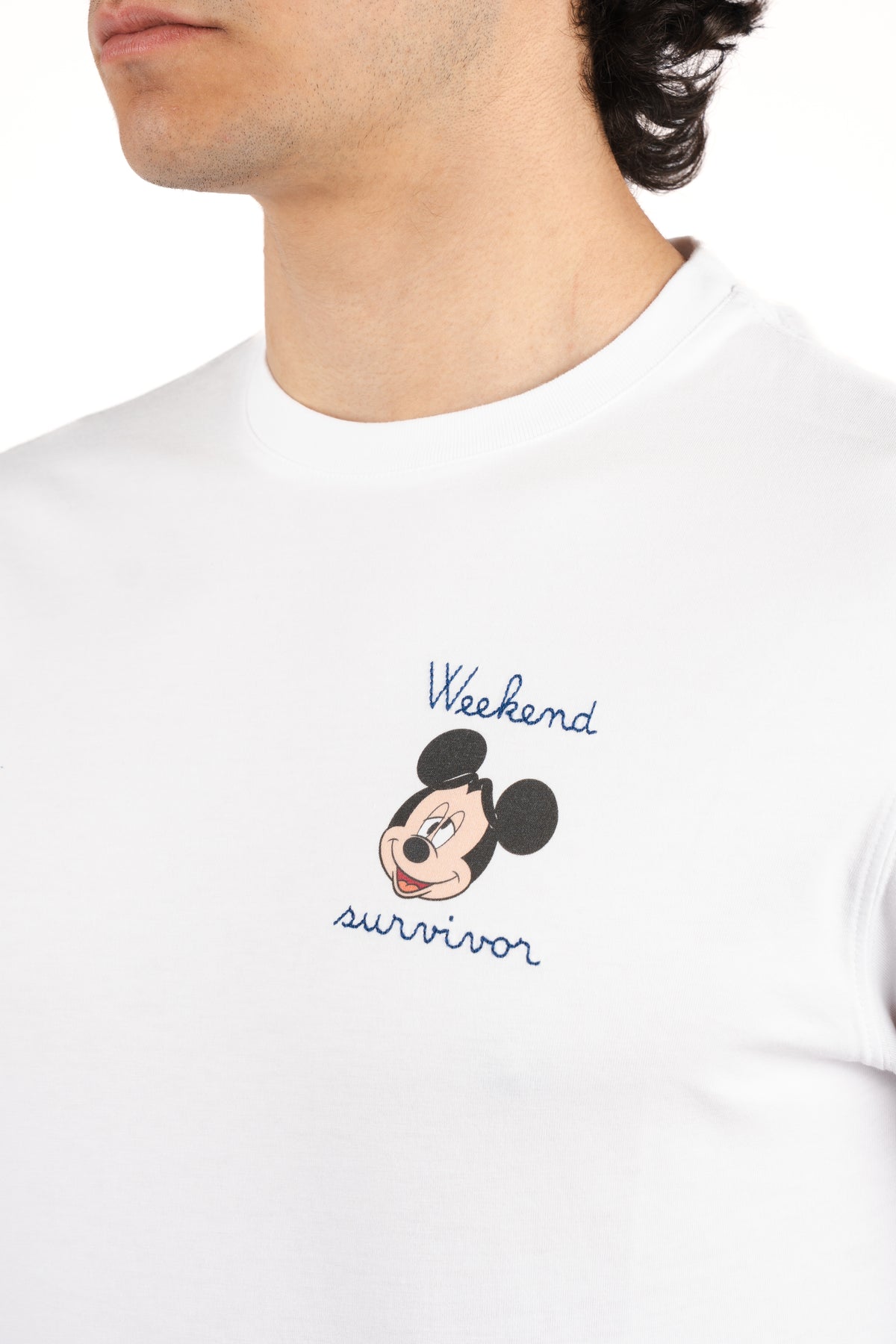 T-shirt Portofino ricamo Weekend survivor POT0001 04223L MC2 SAINT BARTH 