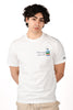 T-shirt Portofino bianca con ricamo Solito posto solito Gin