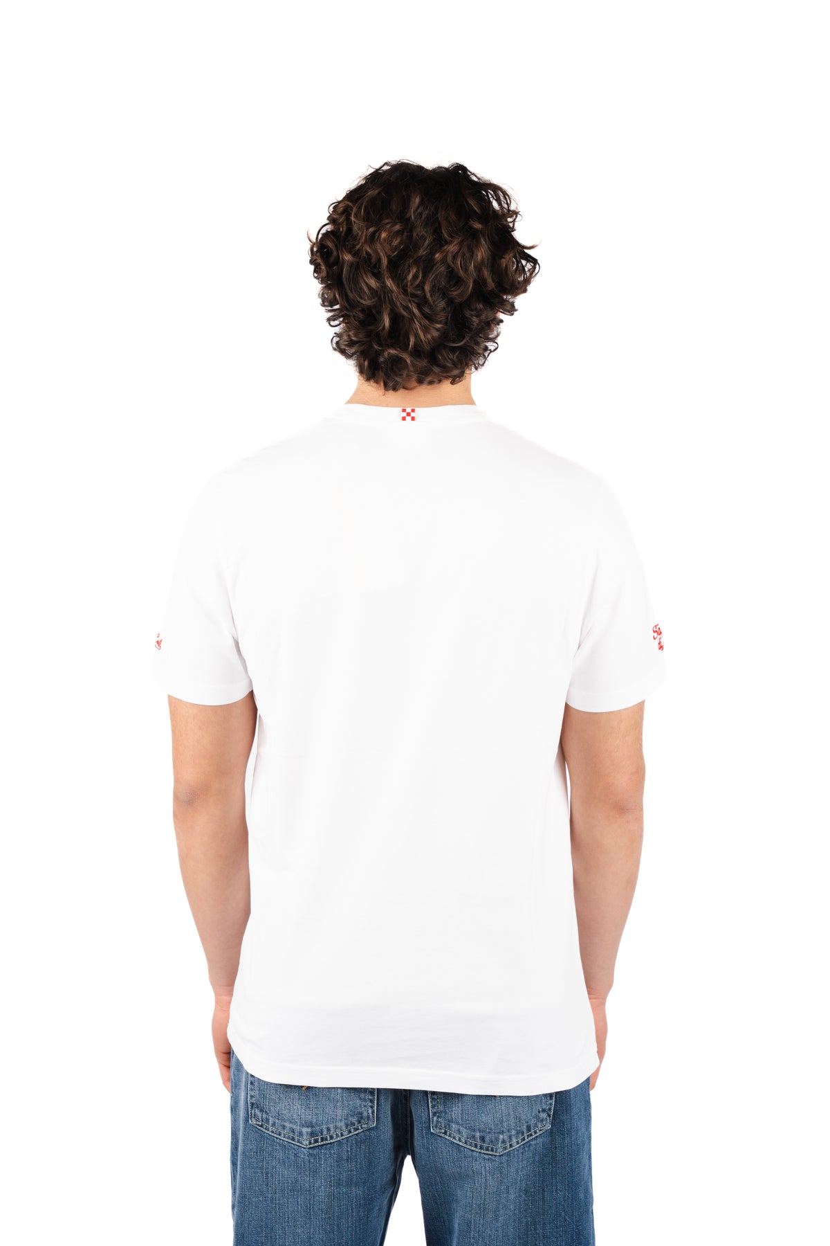 T-shirt Portofino ricamo Abbronzatissmo POT0001 04532L MC2 SAINT BARTH 