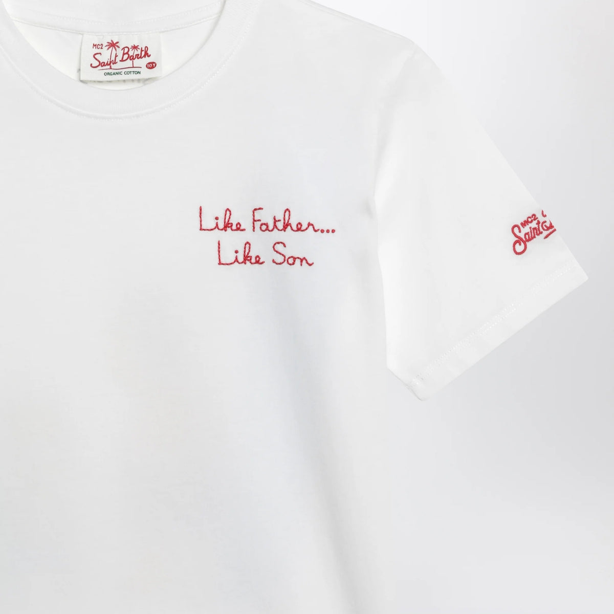 T-shirt con stampa The Simpsons Homer e Bart PRL0001 03570L MC2 SAINT BARTH 