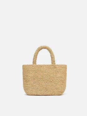 Borsa Beach mini in raffia RAFB003 00351L MC2 SAINT BARTH 