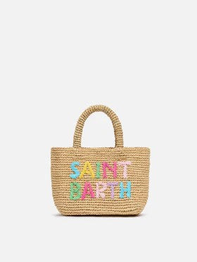Borsa Beach mini in raffia RAFB003 00351L MC2 SAINT BARTH 