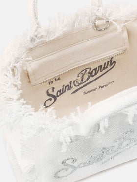 Borsa Vanity mini in canvas con strass VAMI001 02571L MC2 SAINT BARTH 