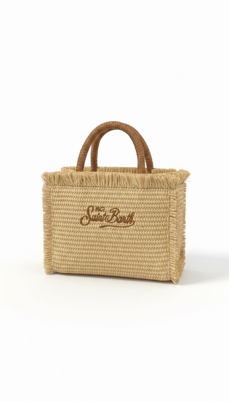 Borsa Vanity mini effetto paglia VAMI009 00368L MC2 SAINT BARTH 