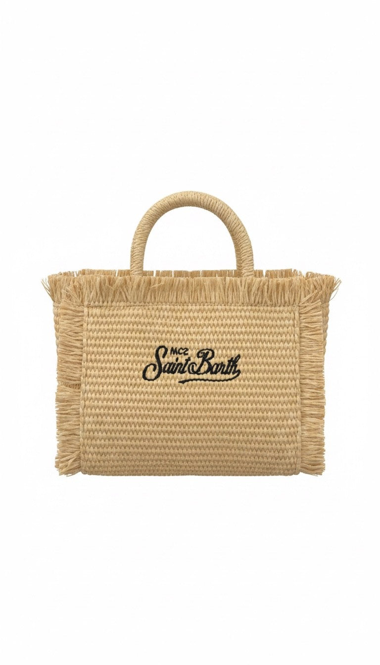 Borsa Vanity mini effetto paglia VAMI009 00421L MC2 SAINT BARTH 