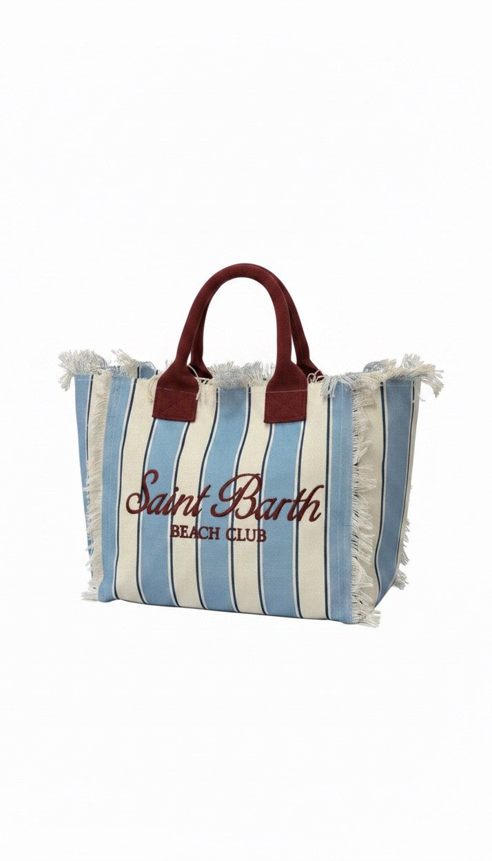 Borsa a spalla Vanity in canvas VANI001 00938L MC2 SAINT BARTH 
