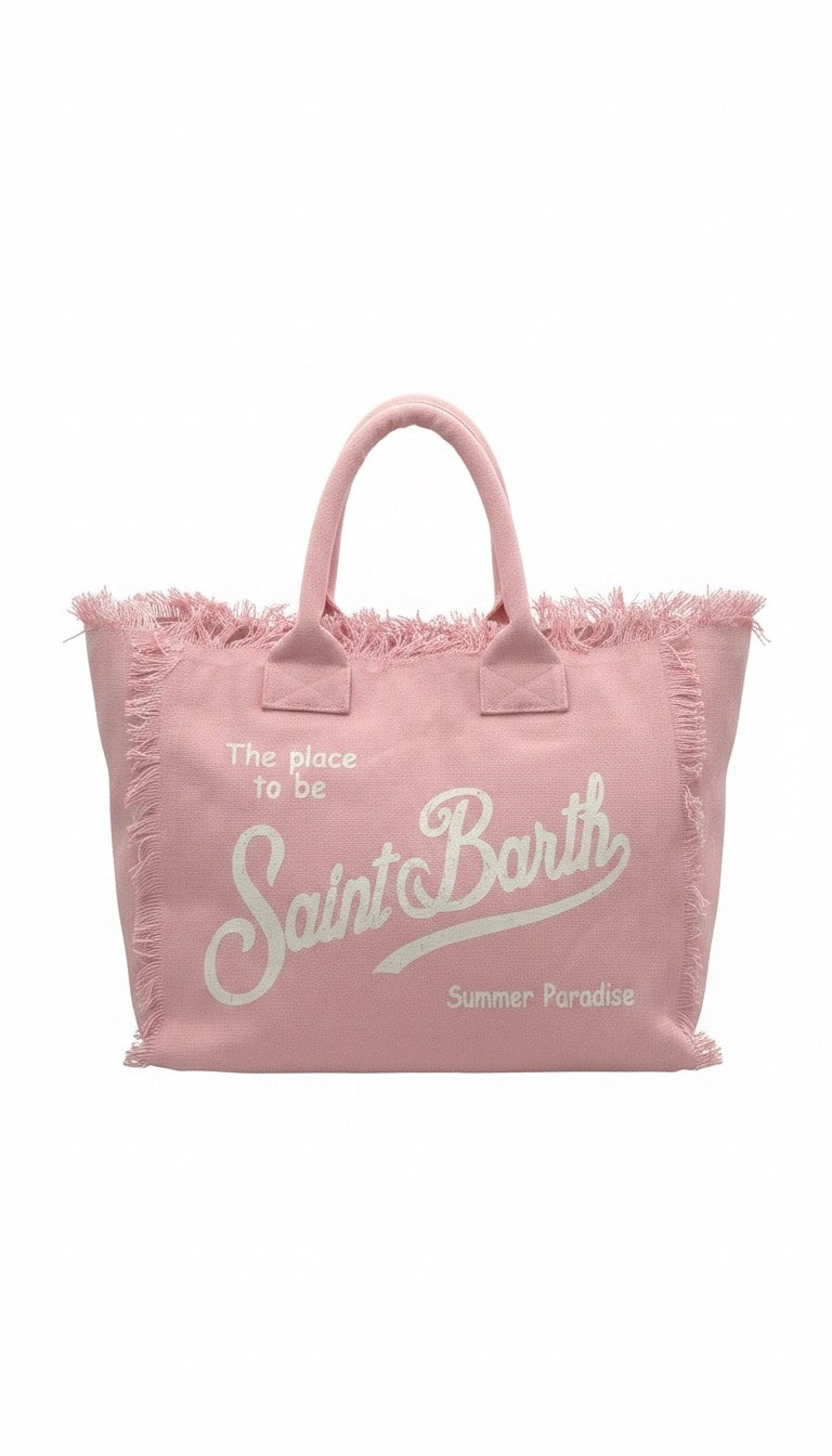 Borsa a spalla Vanity in canvas VANI001 09197L MC2 SAINT BARTH 