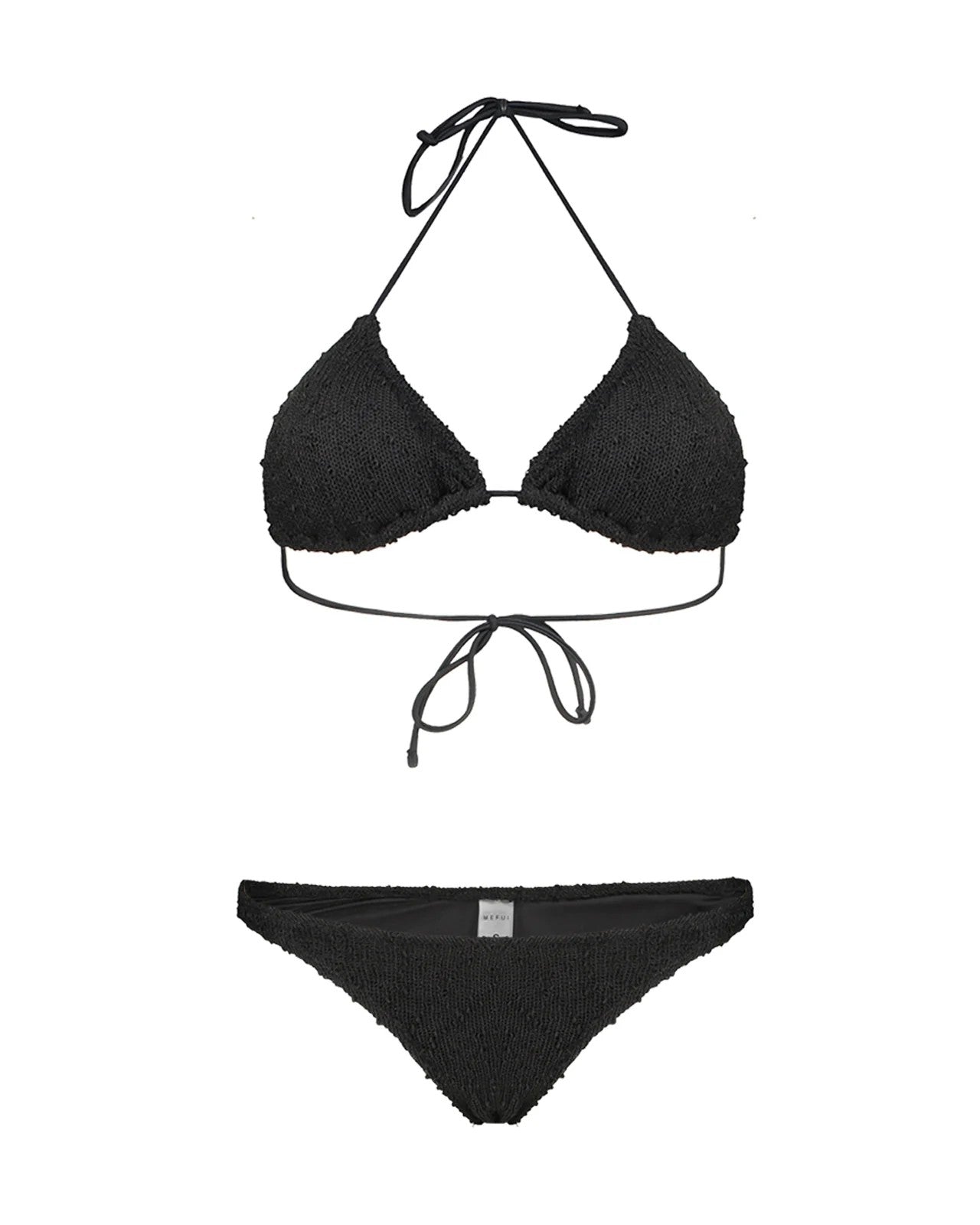 Bikini triangolo americano nero MF26SW0414 BK ME FUI 