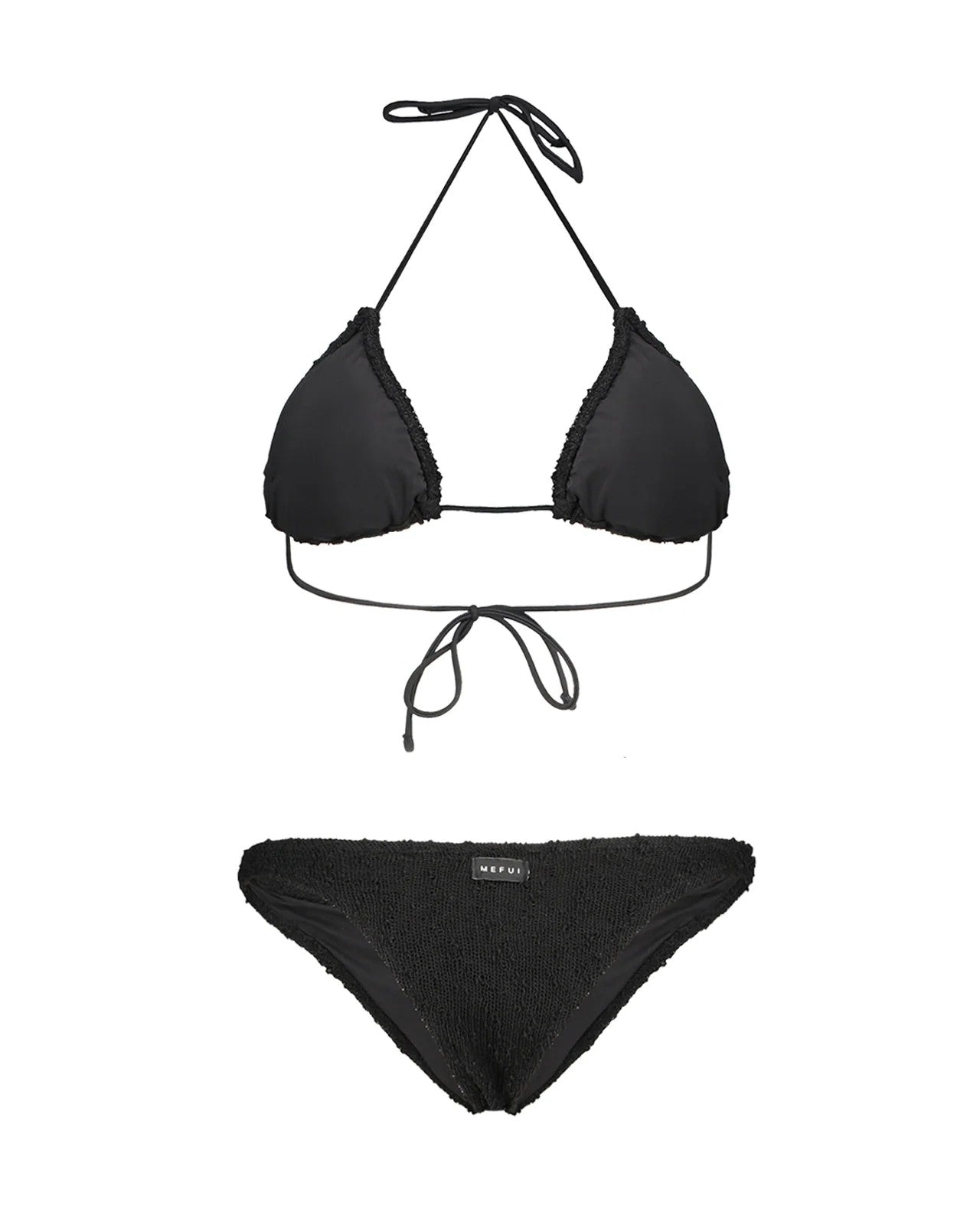 Bikini triangolo americano nero MF26SW0414 BK ME FUI 