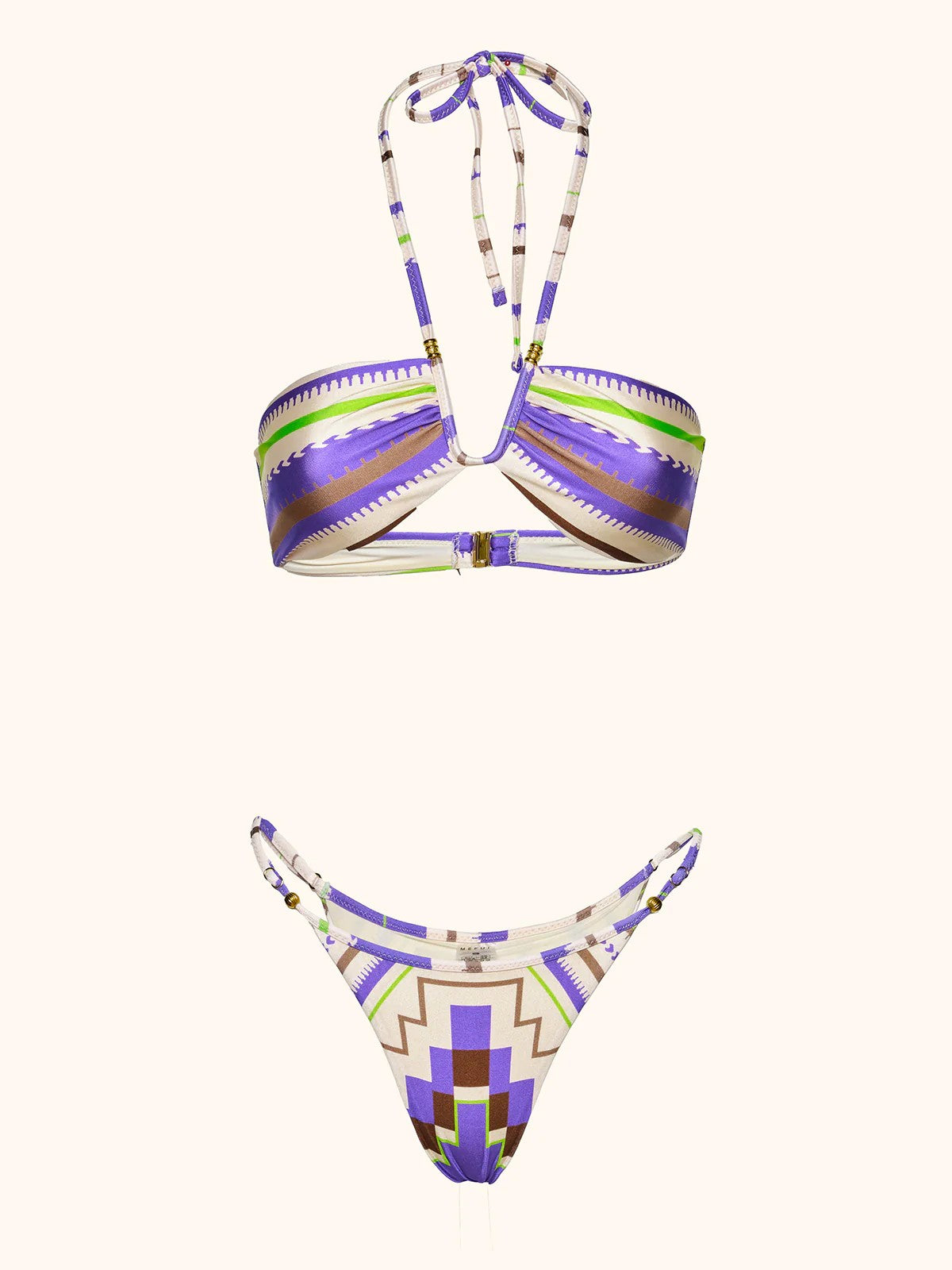 Bikini Donna fascia con slip regolabile fantasia MF26SW0511X 35 ME FUI 