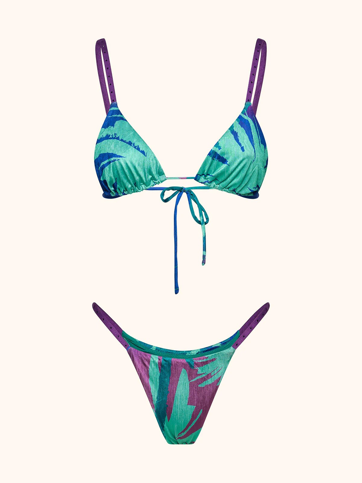 Bikini donna triangolo con slip regolabile fanatsia MF26SW0830X 45 ME FUI 