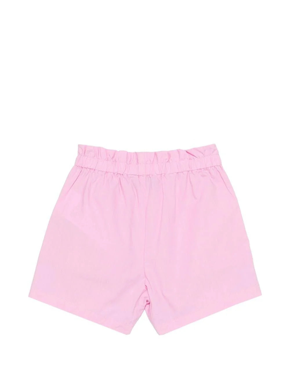 Shorts per neonata con stampa Teddy Bear MDQ00FLLA10 51473 MOSCHINO BABY 