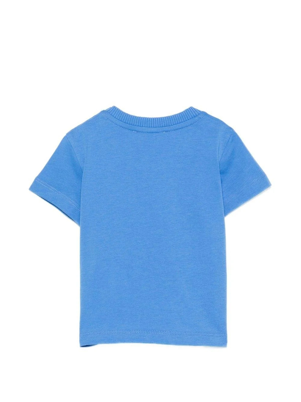 T-shirt per neonati con stampa Teddy Bear sul davanti MZM047LAA01 40630 MOSCHINO BABY 